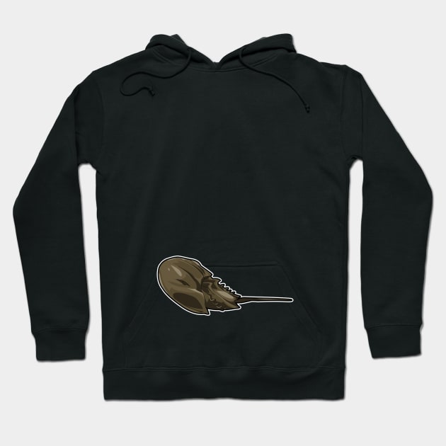 Bend Horseshoe Crab Hoodie by heavyaugust